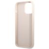 Etui do iPhone 13 Pro Guess 4G Triangle Logo Cardslot Różowe