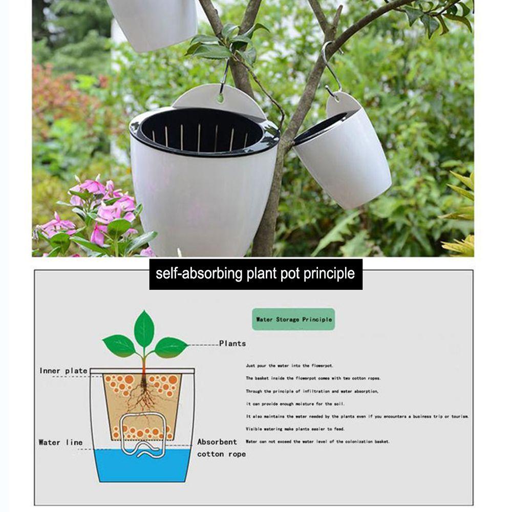 Садовые принадлежности из смолы подвесной цветочный горшок корзина горшок для растений кашпо