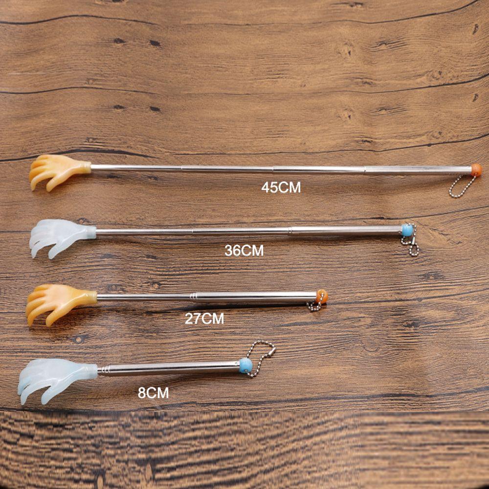 shape Telescoping Back Scratcher Finger-Like Scratching Backscratcher Extendable Massage Stick