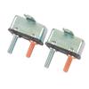 2Pcs Automatic Reset Circuit Breaker Aluminum Alloy Overload Protection Circuit Breaker for Car