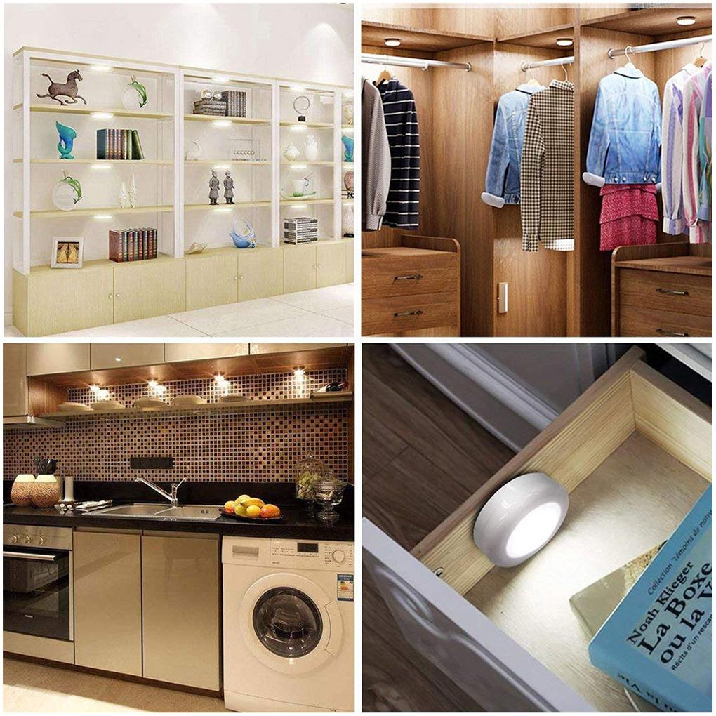 Светильник для шкафа 60лм светодиодный пульт дистанционного управления для шкафа регулируемый домашний светильник для лестницы