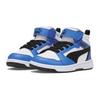 PUMA REBOUND Mid top Kids' Skateboarding Shoes White Blue Kids' 393832-06
