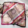 70 * 70cm New Silk Small Square Scarf For Women'S Neck Protection Professional Scarf Versatile Hair Tie Headscarf Scarf