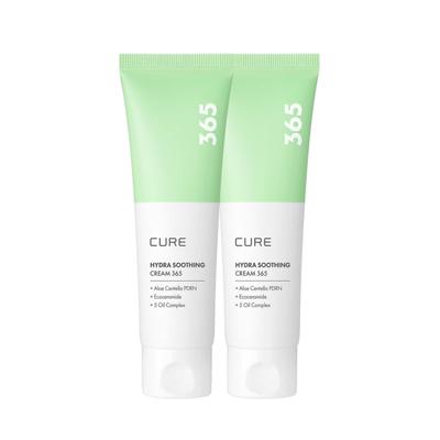 Успокаивающий крем для лица Aloe Cica PDRN Hydra 365 80 мл x 2