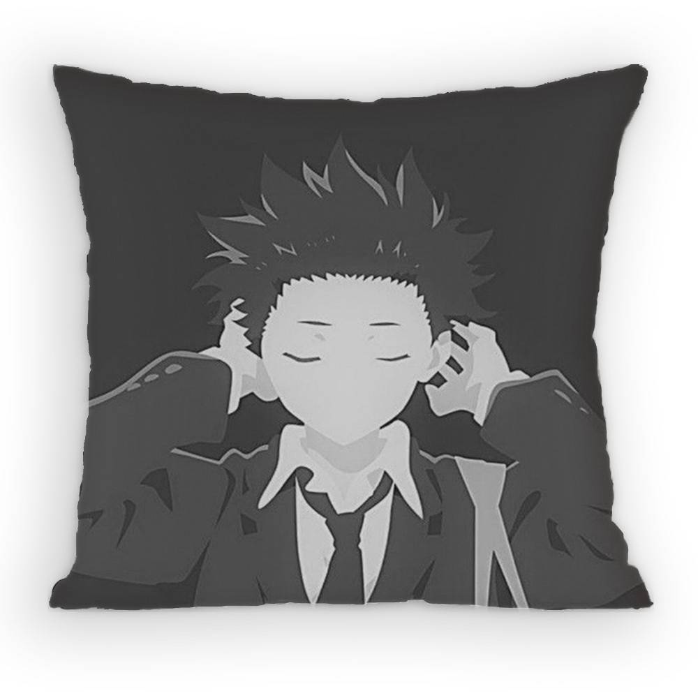 A Silent Voice Шоя Нисимия Наволочка Диван Гостиная для Спальни автомобиль Изголовье Подушка для Спинки Квадратная Подушка Время для Сна