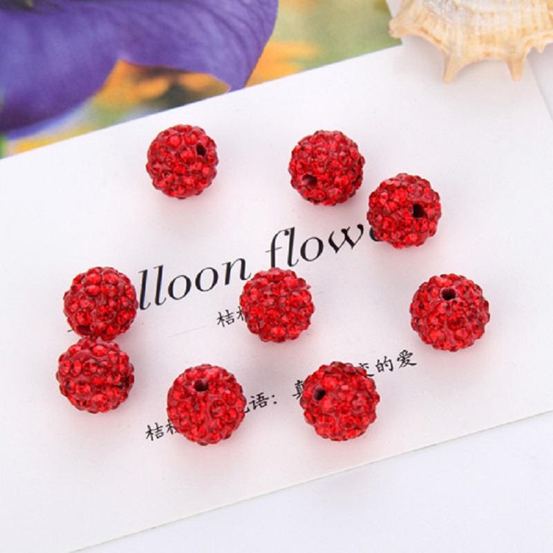 5/10 шт. Оптом 8 10 мм Диско Шар Круглый Шар Ожерелье Браслет Рассыпные Бусины Хрустальные Бусины Подвеска Изготовление Ювелирных Изделий Ручной Работы