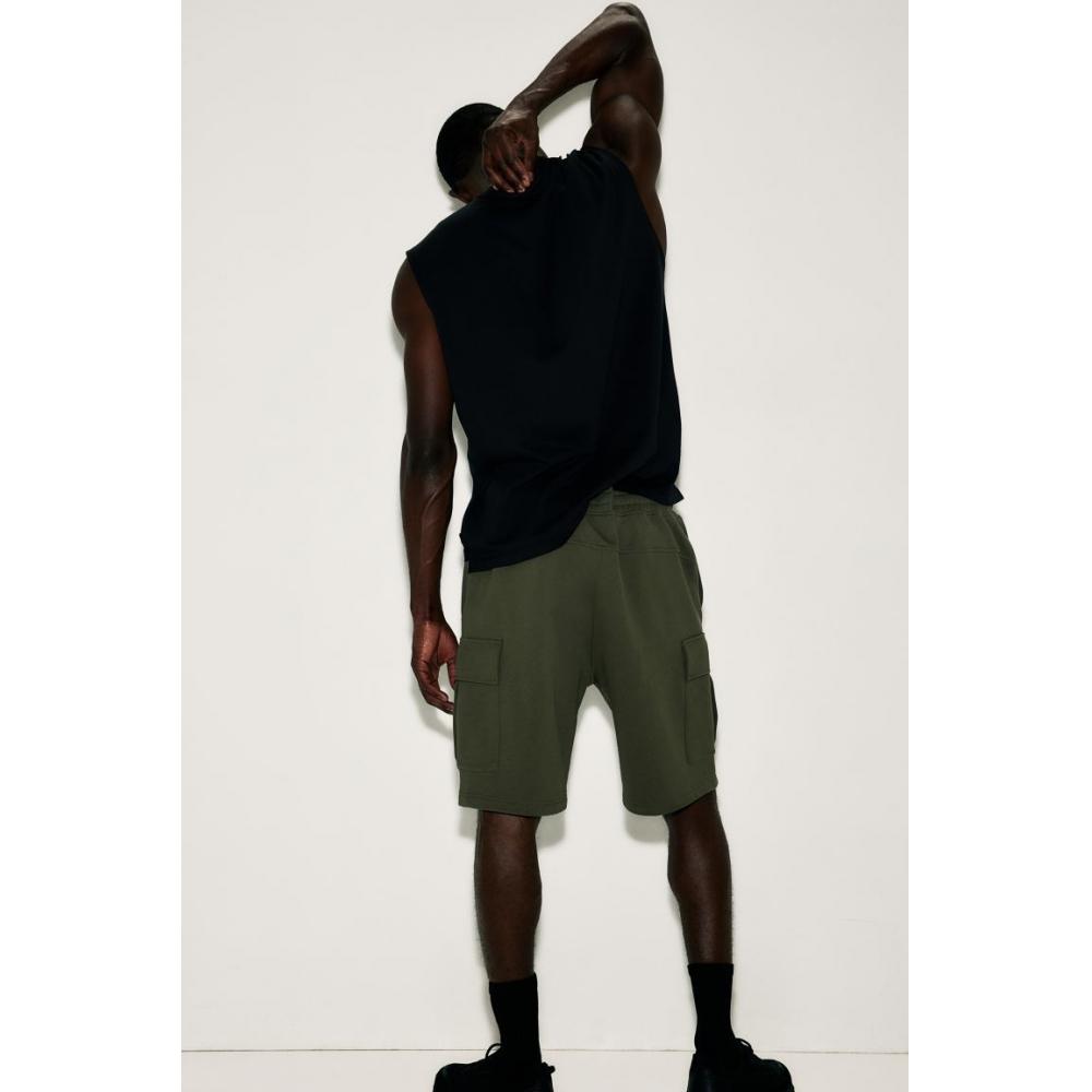 Спортивный топ без рукавов HM dryMove, черный