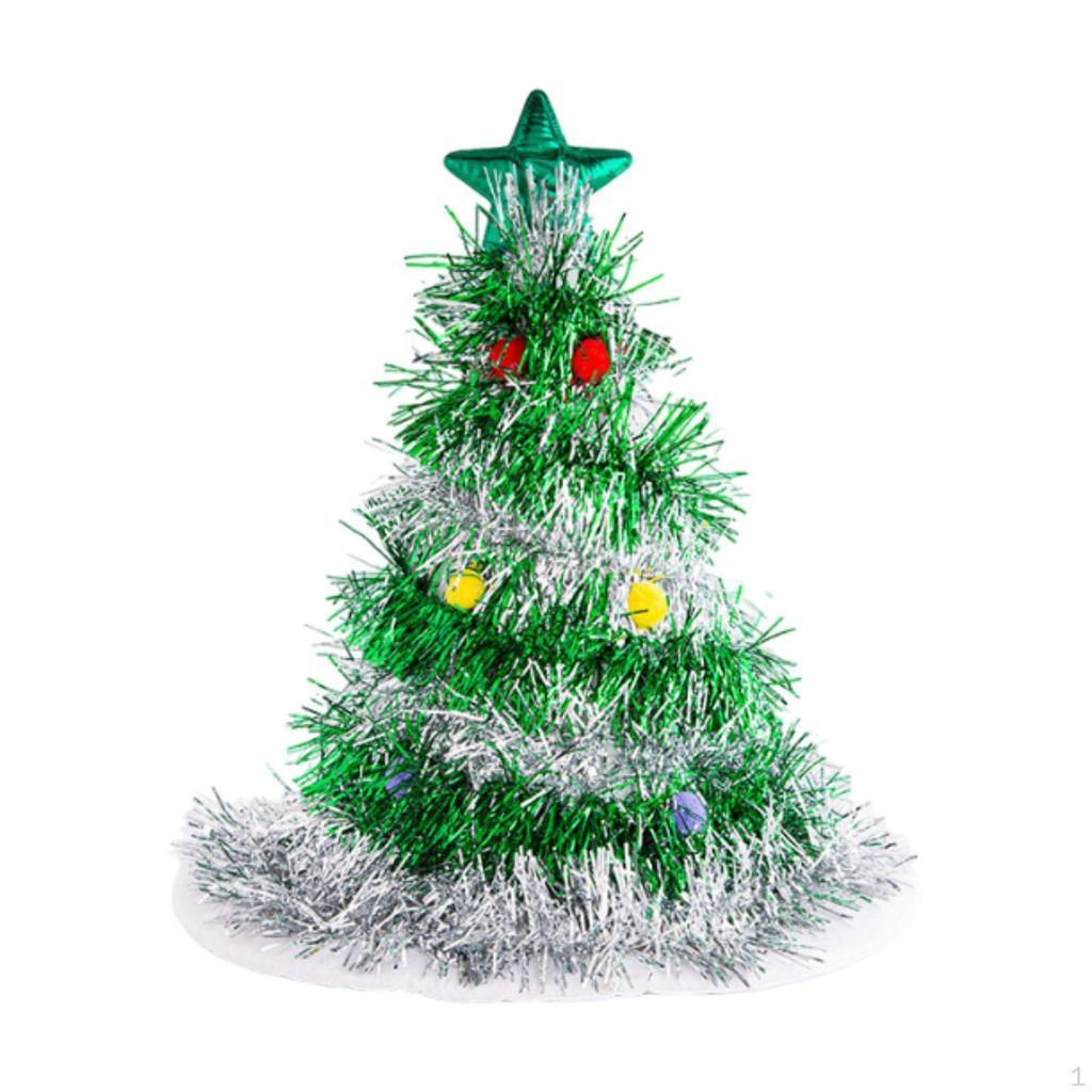 Рождественская елочная шапка Креативный карнавальный костюм Фотореквизит Праздничный декор для праздника