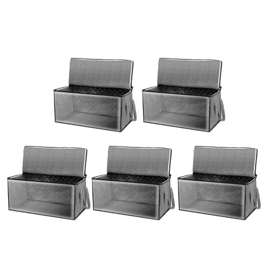 Большие сумки для хранения Контейнеры для хранения одежды с крышками Складные органайзеры для шкафа Контейнеры для хранения одеял с ручками для одежды Одеял Постельного белья