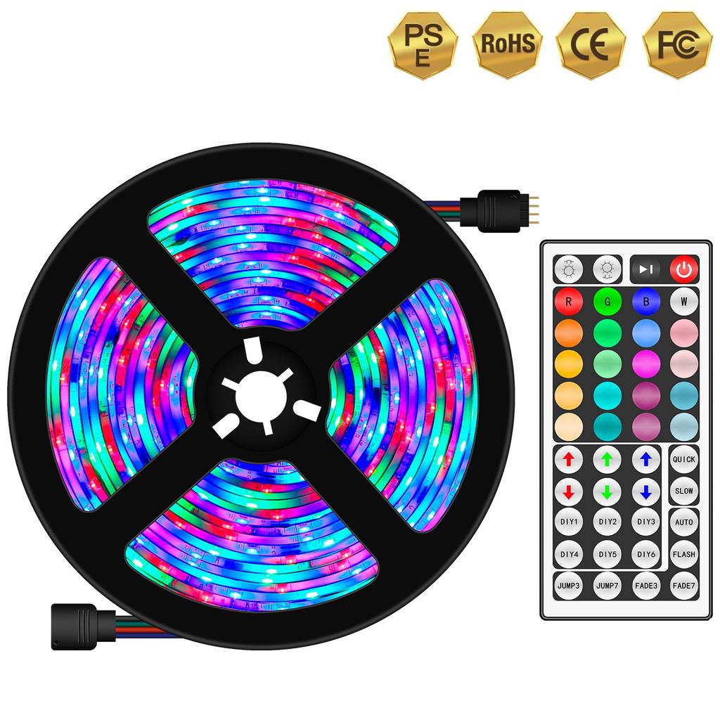 Led Strip Lights 2835RGB Color Changing Lights Strip For Home Decoration 5M