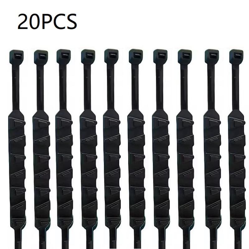 10/20 шт. Противоскользящие цепи для снега для мотоциклов, велосипедов, зимних шин, колес, противоскользящие кабельные стяжки, аварийная цепь для шин мотоцикла