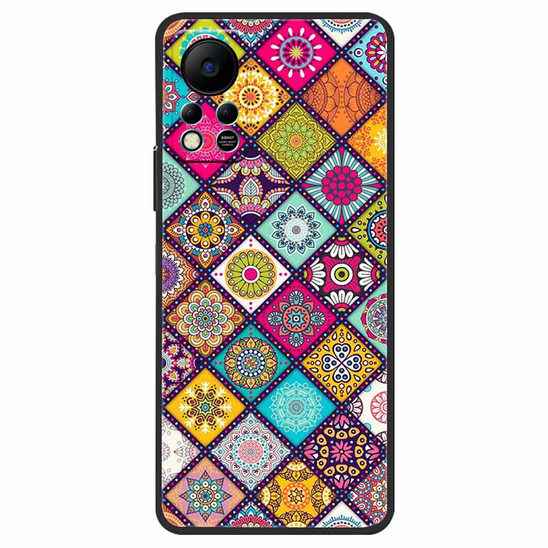 Для Infinix HOT 11S NFC Чехол X6812B Модный Мягкий ТПУ Силиконовый Чехол для Телефона Для Infinix HOT11S NFC Задняя Крышка HOT 11 S 6.78 Funda