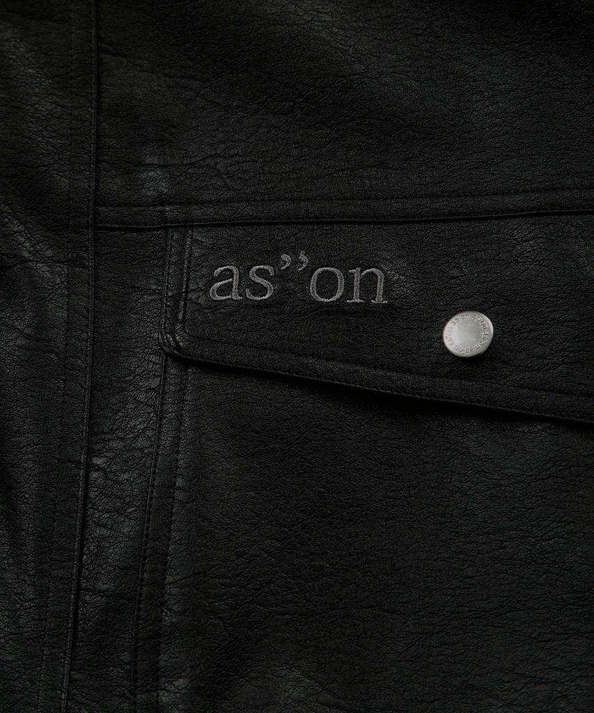 ASON Rilt Leather Jacket / Black