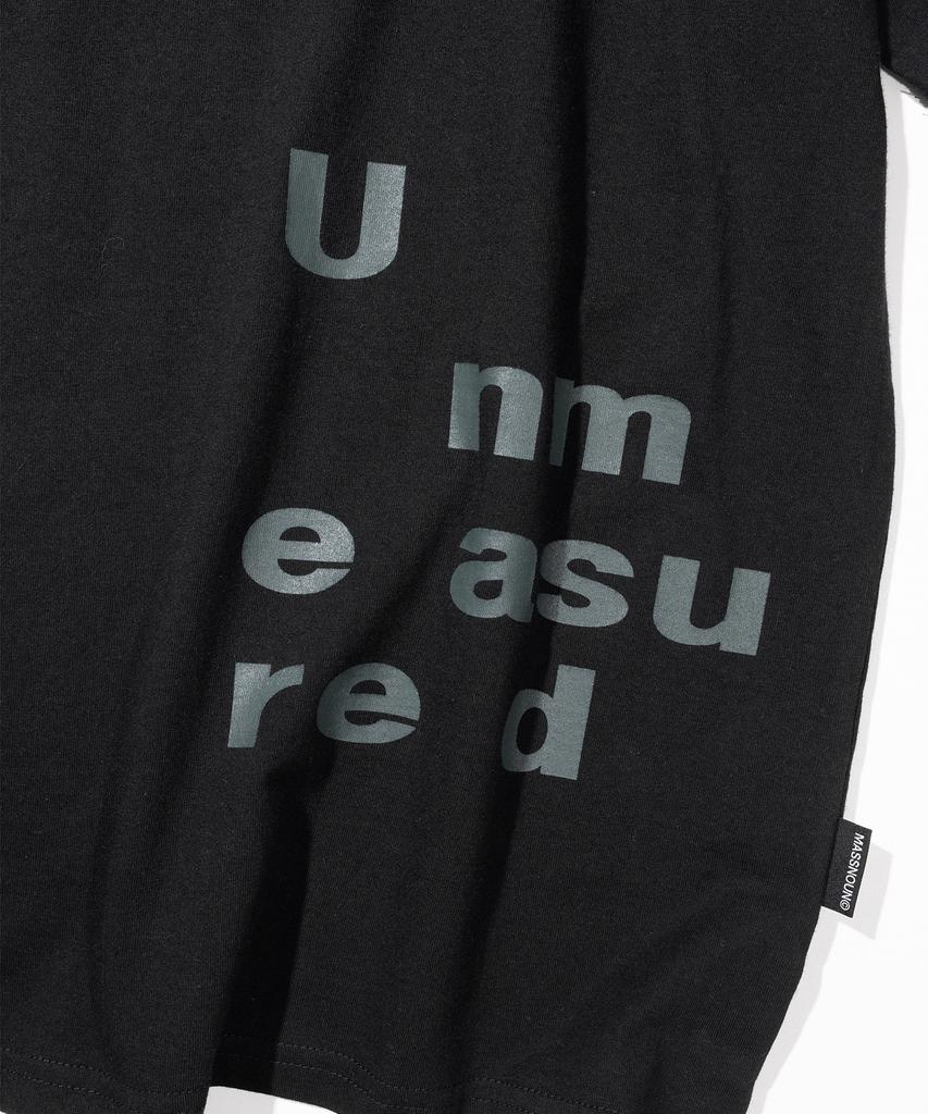 MASSNOUN Футболка с коротким рукавом Unmeasurd Msits004-Bk