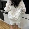 Small Fresh Floral Bag Women's Summer Large-capacity Oxford Cloth Shoulder Bag Lazy Wind Messenger Bag