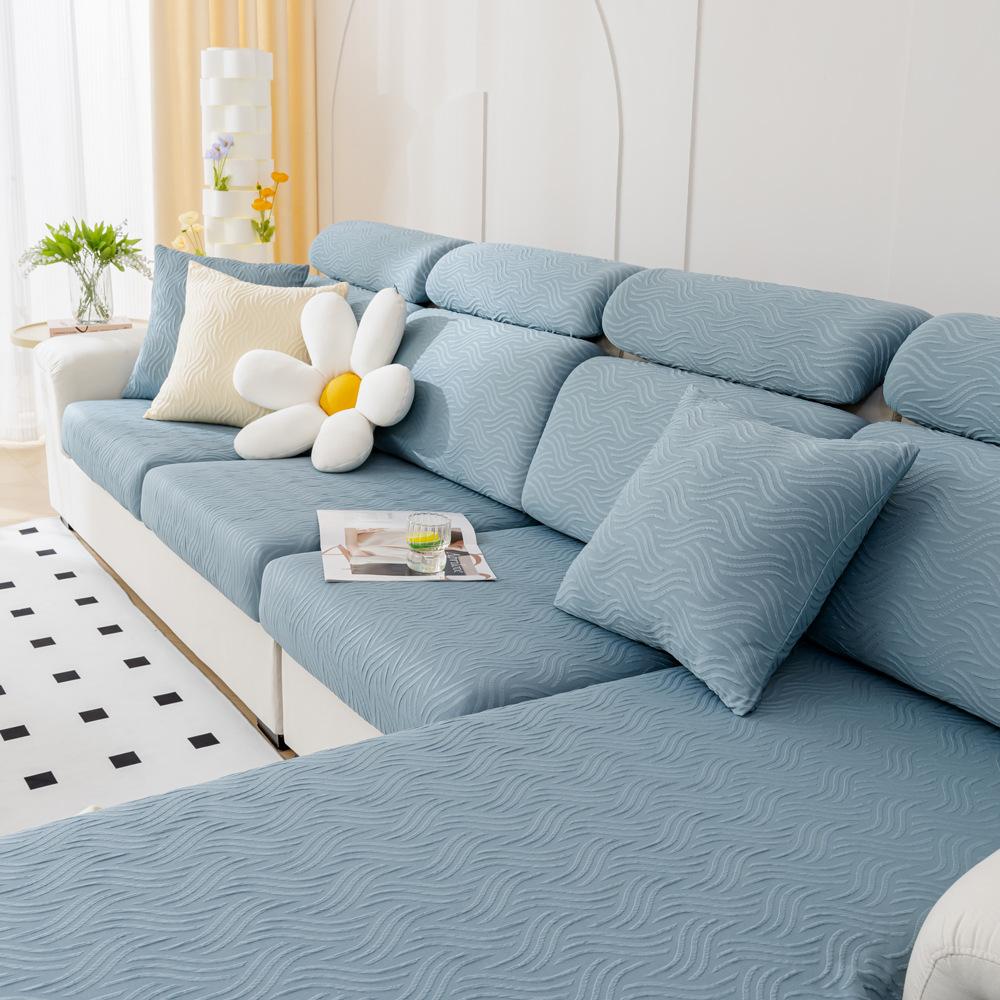 Waterproof Fresh Cool Feeling Ice Silk Sofa Cover Summer Universal Universal Stretch Full Wrap Sofaasa Non-slip Cushion