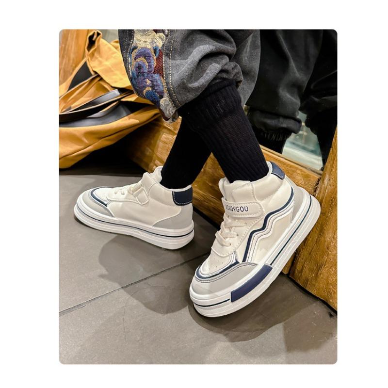 Детские скейтборды маленькие белые туфли высокие папины туфли повседневная спортивная обувь осень новые средние детские школьные туфли