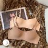 One Piece Seamless Bras Thin Gather Underwear No Steel Rings Bra Soft Comfortable Breathable Underwear Women's Intimates