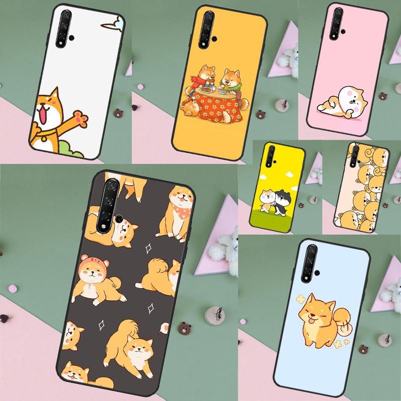 Animal Shiba Inu For Huawei Nova 11 Pro 12i 3i 7i 8i 9 10 SE Y60 Y61 Y70 Y72 Y73 Y90 Y91 P20 P30 P40 Lite Case