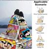 1pc Powerpuff Girls Flannel Blanket, Soft Skin Friendly with Digital Printing, Various Sizes Available for Family, Friends, Birthday