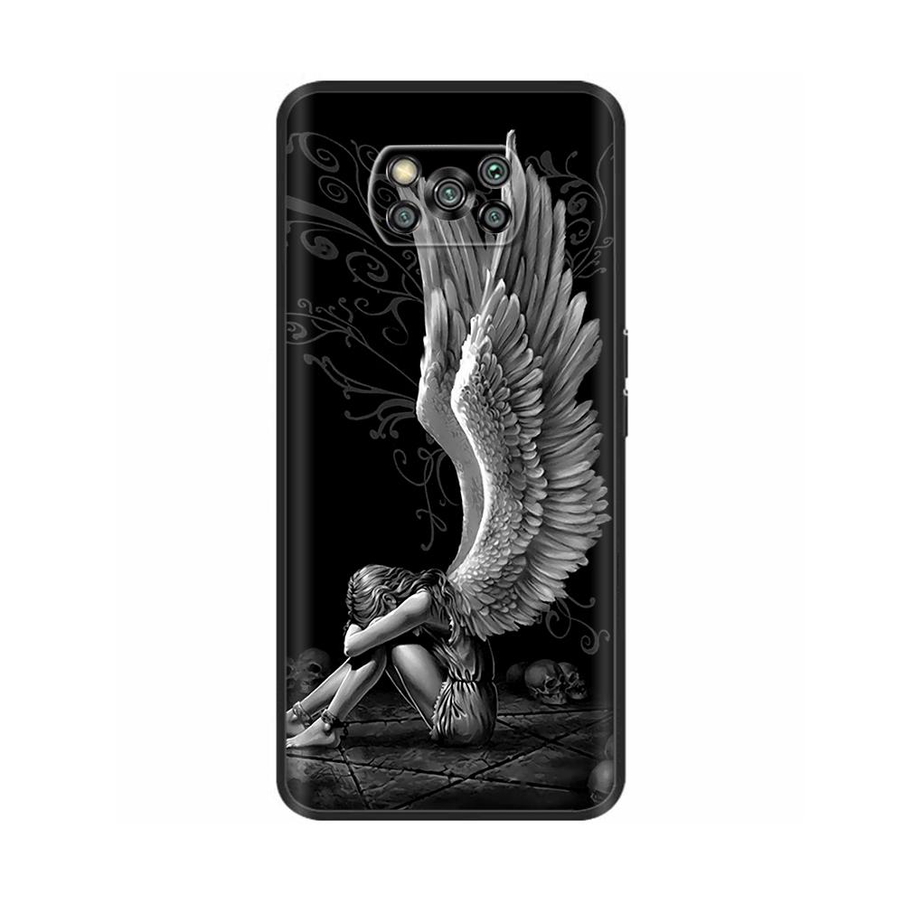 Для Xiaomi Poco X3 NFC Чехол С принтом Мультяшный Силиконовый Задняя крышка Мягкий Бампер Чехол для телефона Для POCO X3 Pro X 3 ТПУ Чехол Funda 6.67''