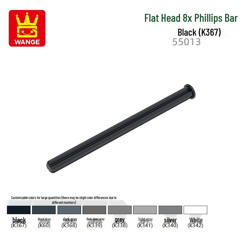 Строительные блоки Wange Cross Axle, Совместимы с мелкими деталями (87083, 32062W, 6587, 15462, 59426)