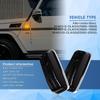 2PCS 12V Dynamic LED Turn Signal Indicator Repeater Lamp Side Marker Light For BENZ W461 W463 G-Class G500 G550 G55 G63 G65