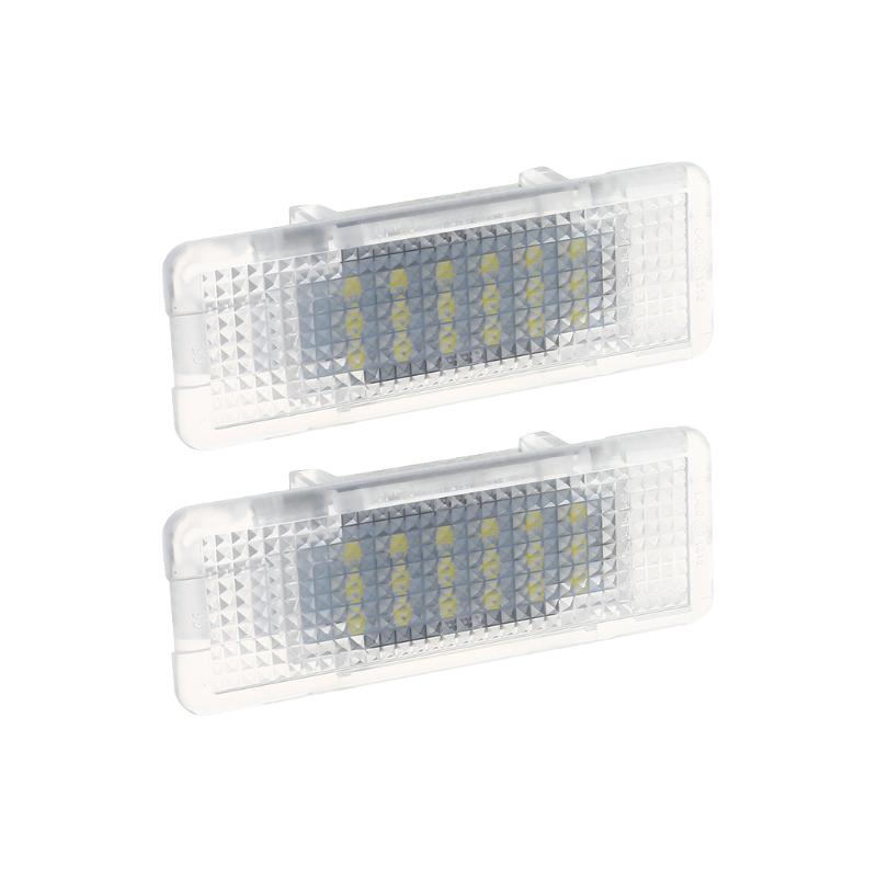 2X LED Courtesy Under Door Footwell Luggage Light Lamp for BMW X5 E53 E39 Z8 E52