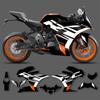 PowerZone Кастомные графические наклейки для KTM RC 250 RC 390 2014 2015 2016 SUPERMOTO Фон Наклейки Комплект гоночных виниловых наклеек 01