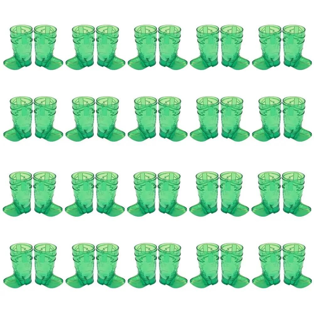 10Pcs 1 Oz Mini Cowboy Boot Shot Glasses Western Cowboy Glasses Creative Beer Cup for Cowboy Cowgirl Bachelorette Party