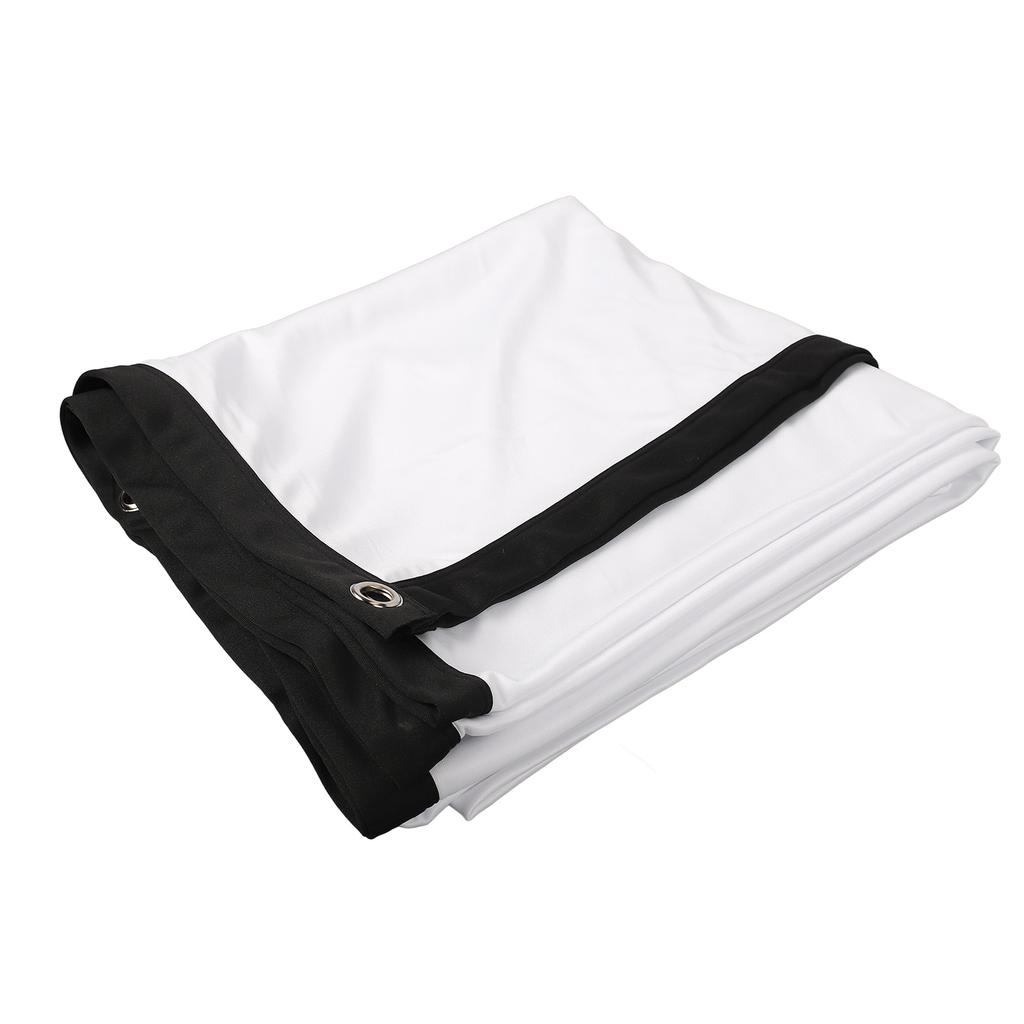 100 Inch Projector Screen Foldable Portable Soft Clear HD Projector Screen for Outdoor Indoor