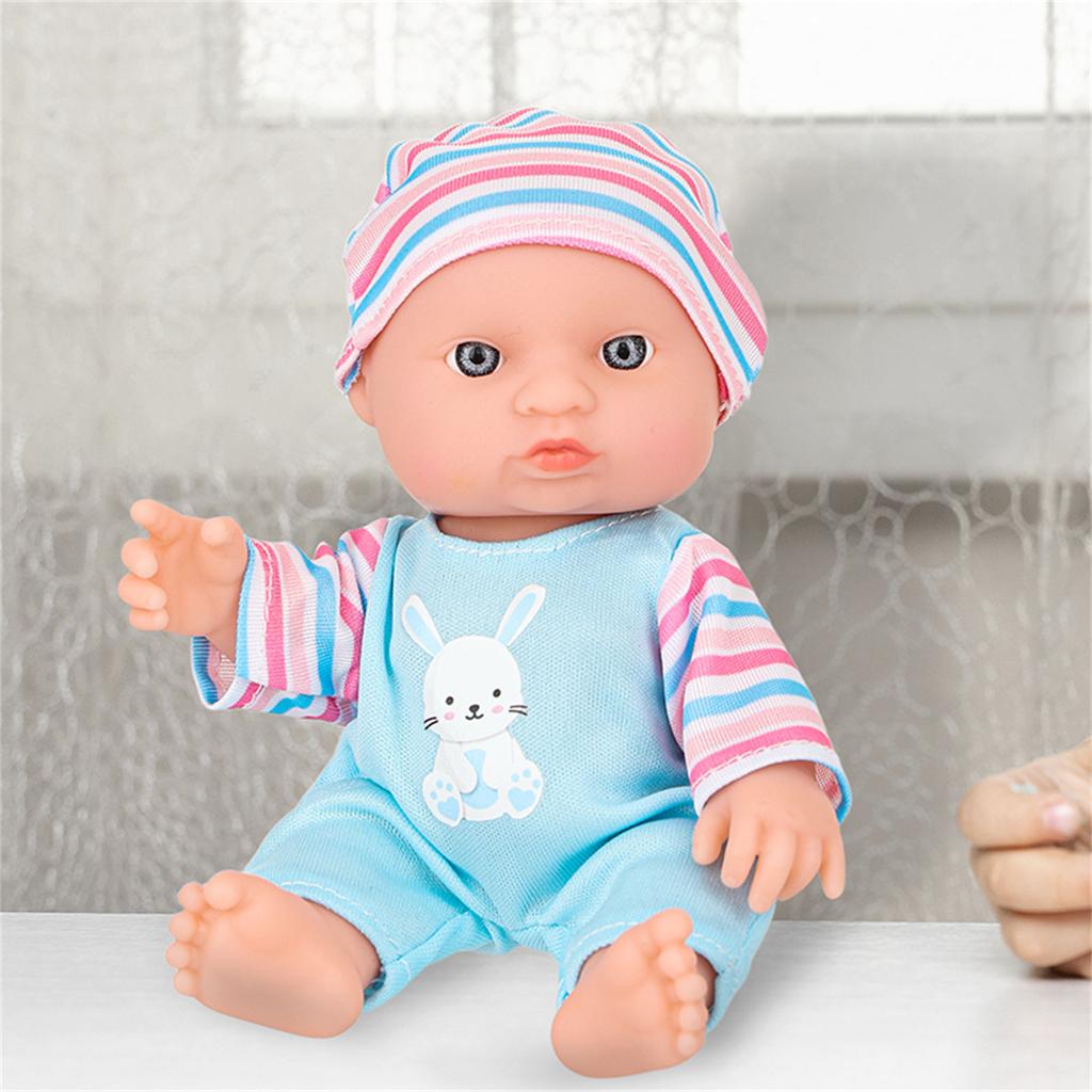 Мягкие виниловые куклы-младенцы Кукла для ухода Реалистичные реборны Игрушка Игра в родительство Популярная коллекционная игрушка для детей 6,5 дюймов