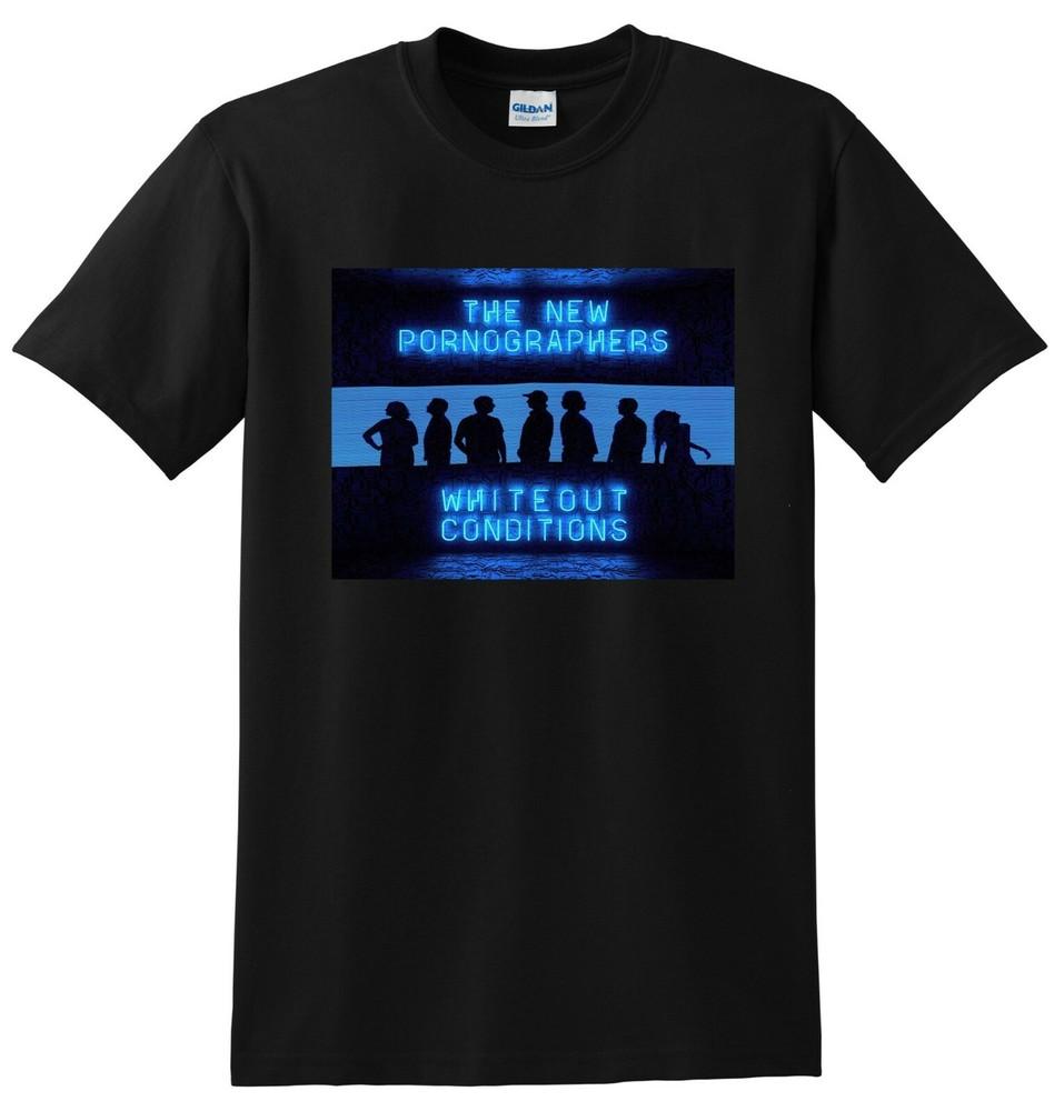 THE NEW PORNOGRAPHERS T SHIRT whiteout conditions SMALL MEDIUM LARGE XL Unisex T-Shirt