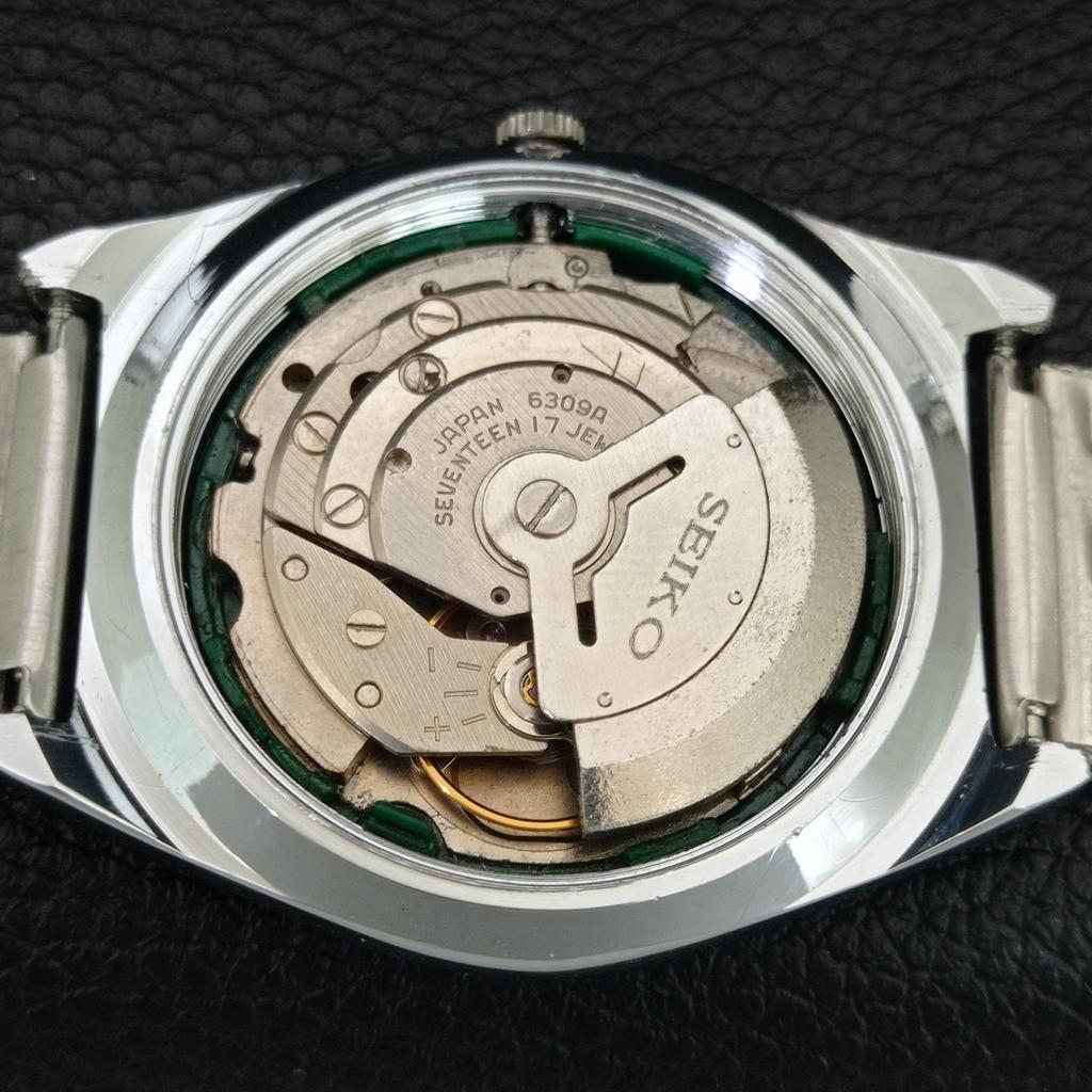АВТОМАТИЧЕСКИЕ ВИНТАЖНЫЕ ВОССТАНОВЛЕННЫЕ МУЖСКИЕ ЧАСЫ SEIKO 5 ЯПОНИЯ ЧЕРНЫЙ ЦИФЕРБЛАТ a444471-1