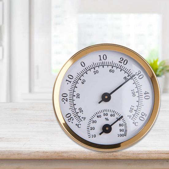 Yousheng Мини Портативный Измеритель Температуры Влажности Аналоговый Дисплей Тестирование Температуры Влажности Настенный Термометр Гигрометр для Дома
