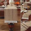 Rustic Boho Table Runner Solid Color Festival Dining Table Cover Advanced Tablecloth  Christmas