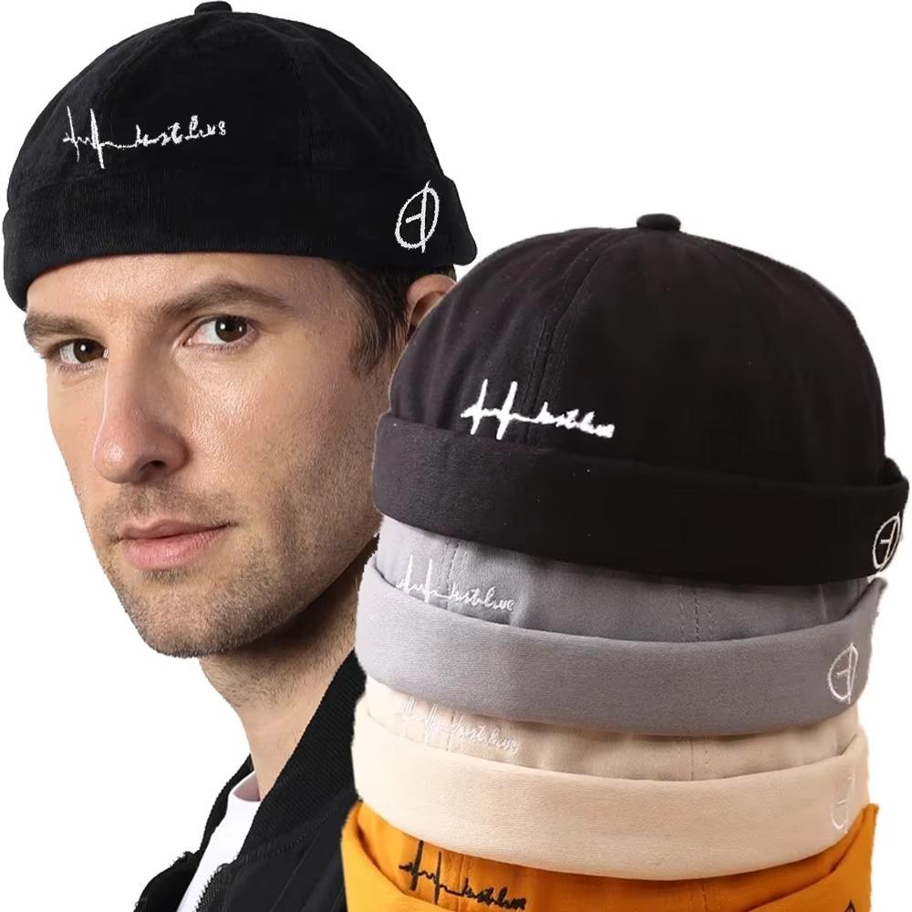 Retro Beanie Hat Cotton Sunscreen Hat Casual Baseball Cap Unisex