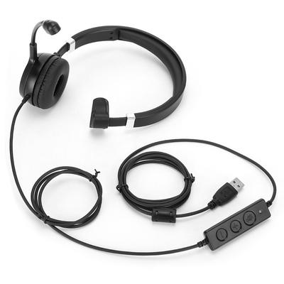 Телефонный трафик Наушники Call Center Communication Компьютерная гарнитура USB Проводное управление Чистый звук