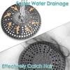 Round Shape Floor Drain Cover Hair Clean Up Shower Drain Pad  Kitchen Bathroom Accessories