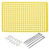 Simulation Rubber Window Baggage Luggage Net Accessory for Axial for RC Crawler Car Yellow