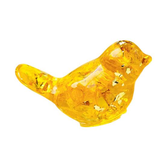 Натуральный камень красочная фигурка птицы позитивная целебная энергия ручная работа искусственный кристалл мини-статуэтка птицы украшение для домашнего офиса настольный орнамент