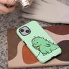 Чехол для телефона с парой маленьких динозавров для Apple iPhone 17 16e 12 15 16 XS XR 13 Pro Max 14 Plus Air 11 Мягкий чехол Capa
