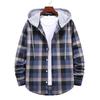 Autumn Style Son Hooded Shirt Men's Style Loose Long Sleeve Top