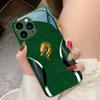 Чехол из закаленного стекла для iPhone 16 Pro Max 15 Pro 14 13 12 Mini 11 XS M Ax XR 7 8 Plus SE 2022 с рисунком Золотой Дракон Зеленый