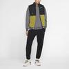 Nike Воздушный синтетический наполнитель с воротником-стойкой жилет мужской палаточный жилет-желтый зеленый CU4175-377