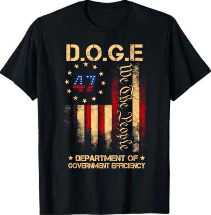 DOGE D.O.G.E Department Of Government Efficiency Mens Womens T-Shirt