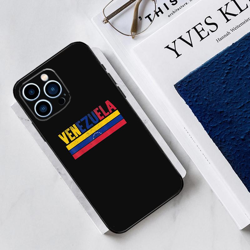 Venezuela Flag Phone Case For iPhone 14 13 11 12 Pro Max Mini XR XS X 7 8 Plus 15 16 Pro Max Cover