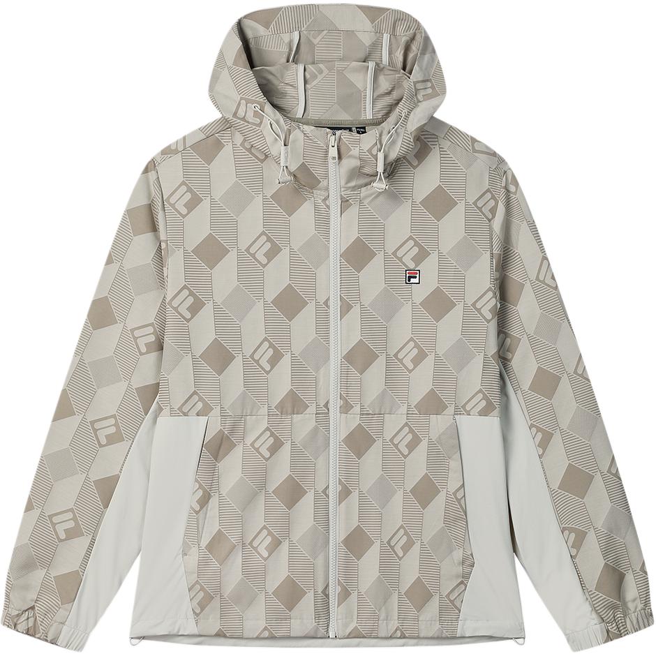 Fila Модная повседневная плетеная куртка с капюшоном серии Heritage для мужчин F11M528703F-ZA