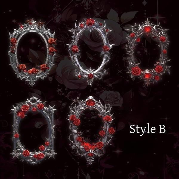 10 шт. Винтажная полая рамка для роз, декоративная бумага, идеально подходящая для коллажа, журналов, принадлежностей для скрапбукинга