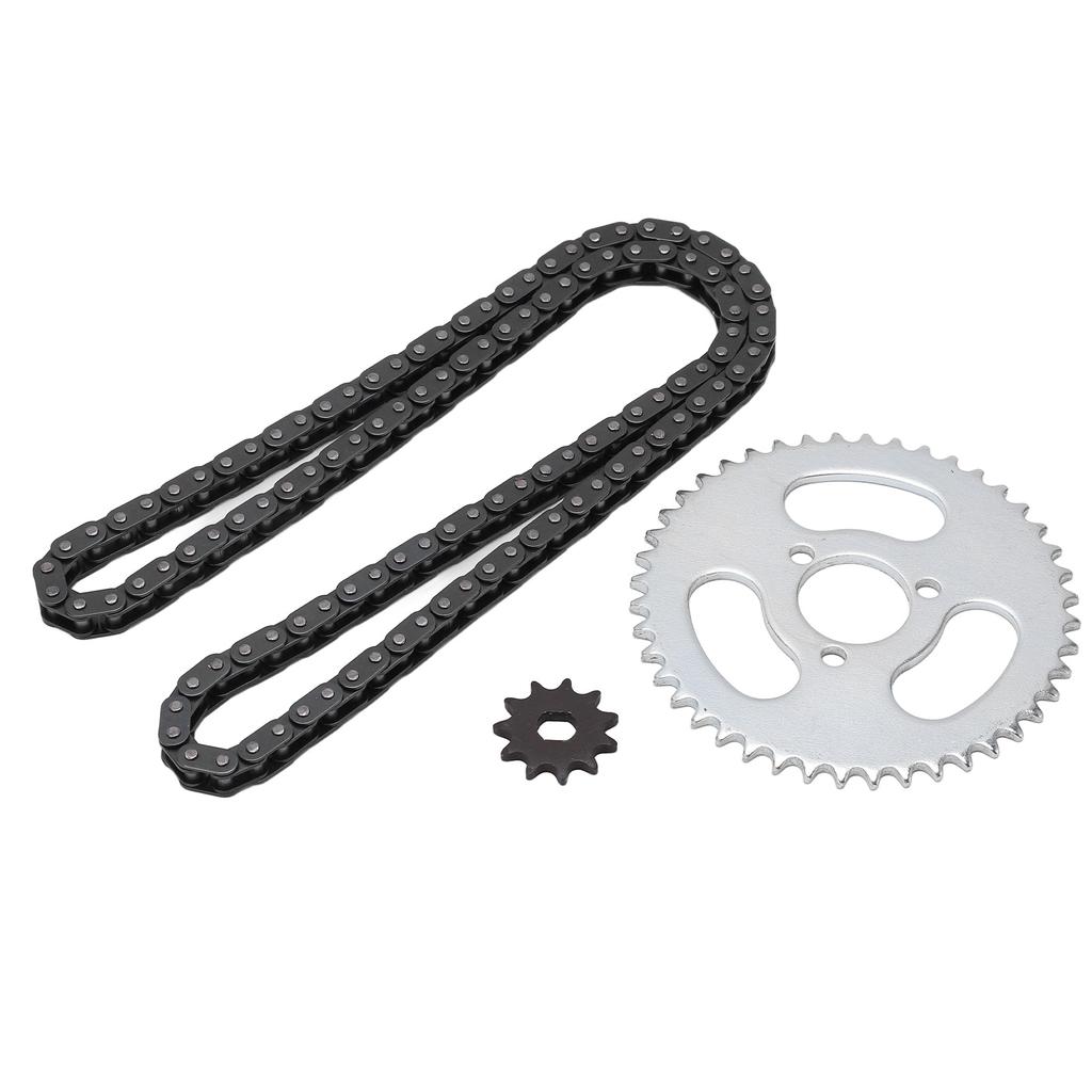 T8F Front and Rear Sprocket Chain Replacement High Power T8F Gear Chain Set for Modified Karts ATVs